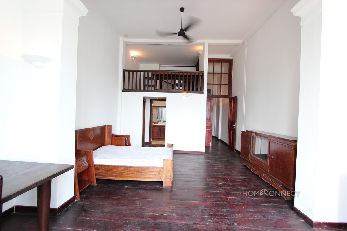 French Colonial 2 Bedroom Apartment on Riverside | Phnom Penh