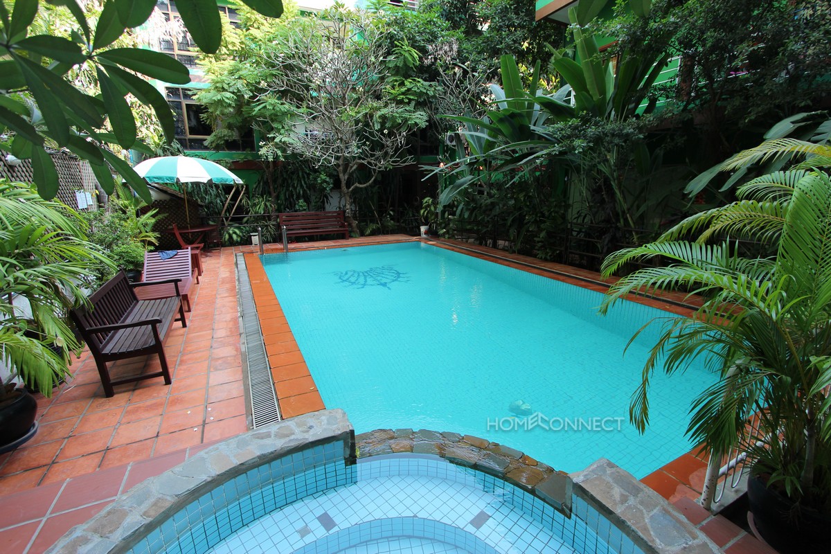 Fully serviced 3 bedroom apartment in Tonle Bassac