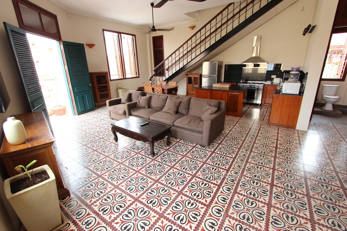 Colonial Apartment in the Heart of Phnom Penh's Old Quarter