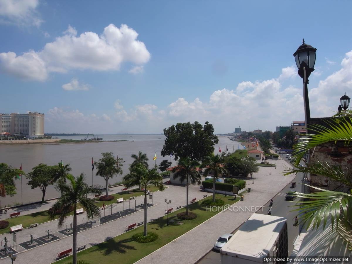 French Colonial 2 Bedroom Apartment on Riverside | Phnom Penh