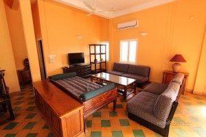 Large terrace 2 bedroom apartment for sale in Daun Penh