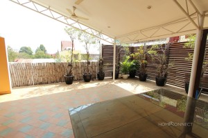 Large terrace 2 bedroom apartment for sale in Daun Penh