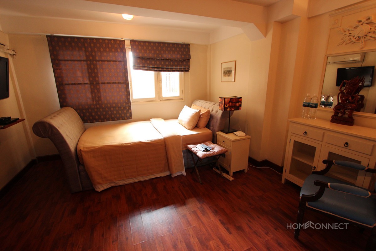 Spectacular 3 bedroom French Colonial apartment on Riverside | Phnom Penh