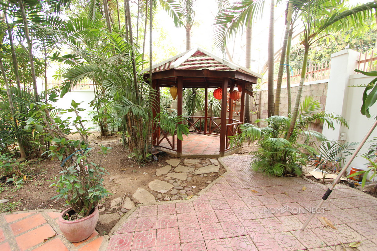 Leafy 4 Bedroom Villa in Tonle Bassac | Phnom Penh