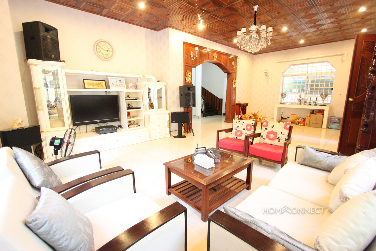 Central 3 Bedroom Villa in the Popular BKK1 District | Phnom Penh