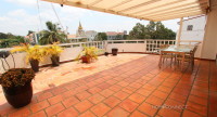 Large Terrace Colonial Apartment Near Riverside | Phnom Penh