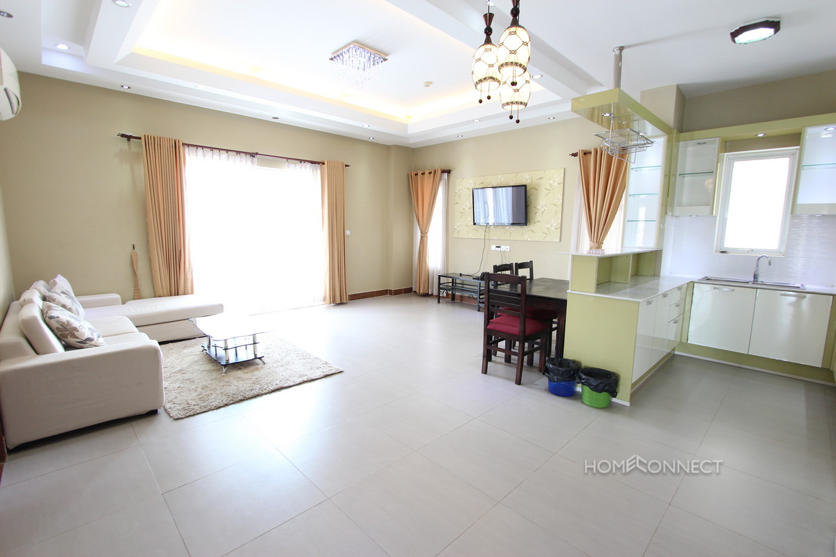 Pleasant 2 Bedroom Apartment in Toul Tom Poung | Phnom Penh