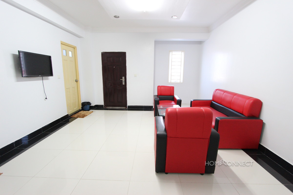 Spacious 2 Bedroom Apartment Near the Russian Market | Phnom Penh