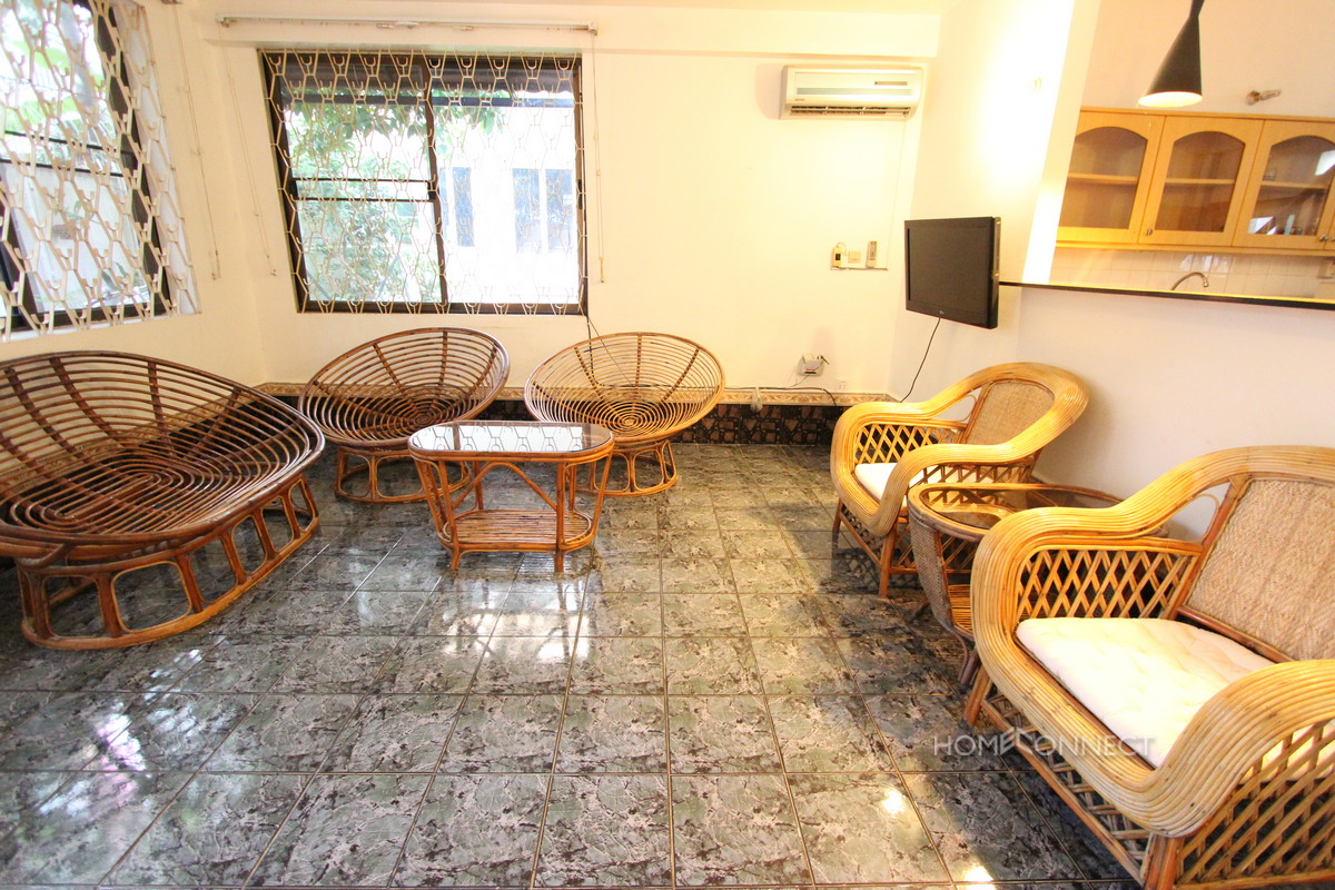 Pleasant 3 Bedroom Townhouse in Tonle Bassac | Phnom Penh Real Estate