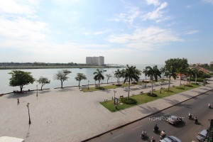Large Terrace 1 Bedroom Apartment on Riverside | Phnom Penh