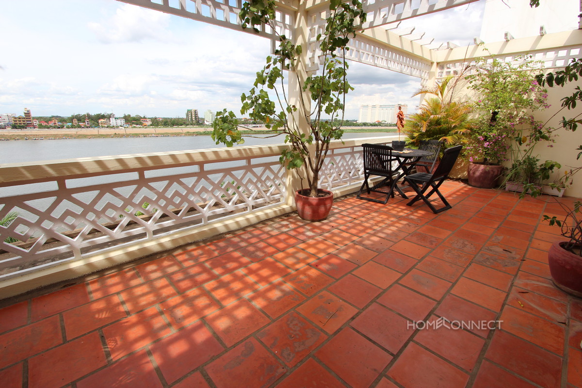 French Colonial 2 Bedroom Apartment On Riverside | Phnom Penh