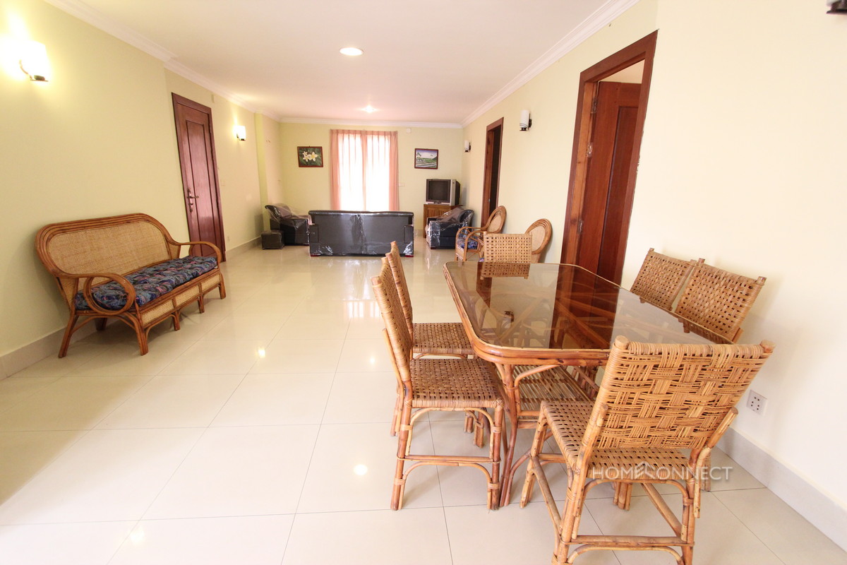 Roomy 3 Bedroom Apartment Near the Russian Market | Phnom Penh Real Estate
