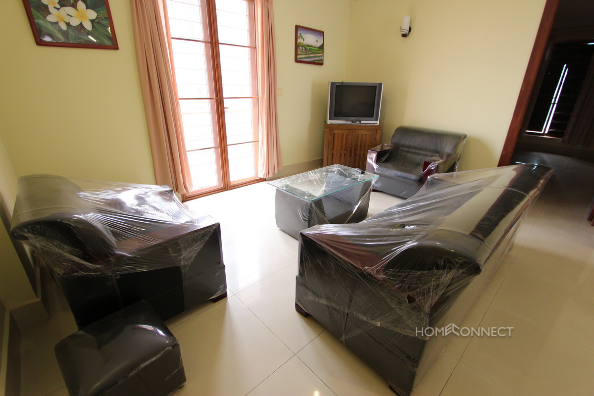 Roomy 3 Bedroom Apartment Near the Russian Market | Phnom Penh Real Estate
