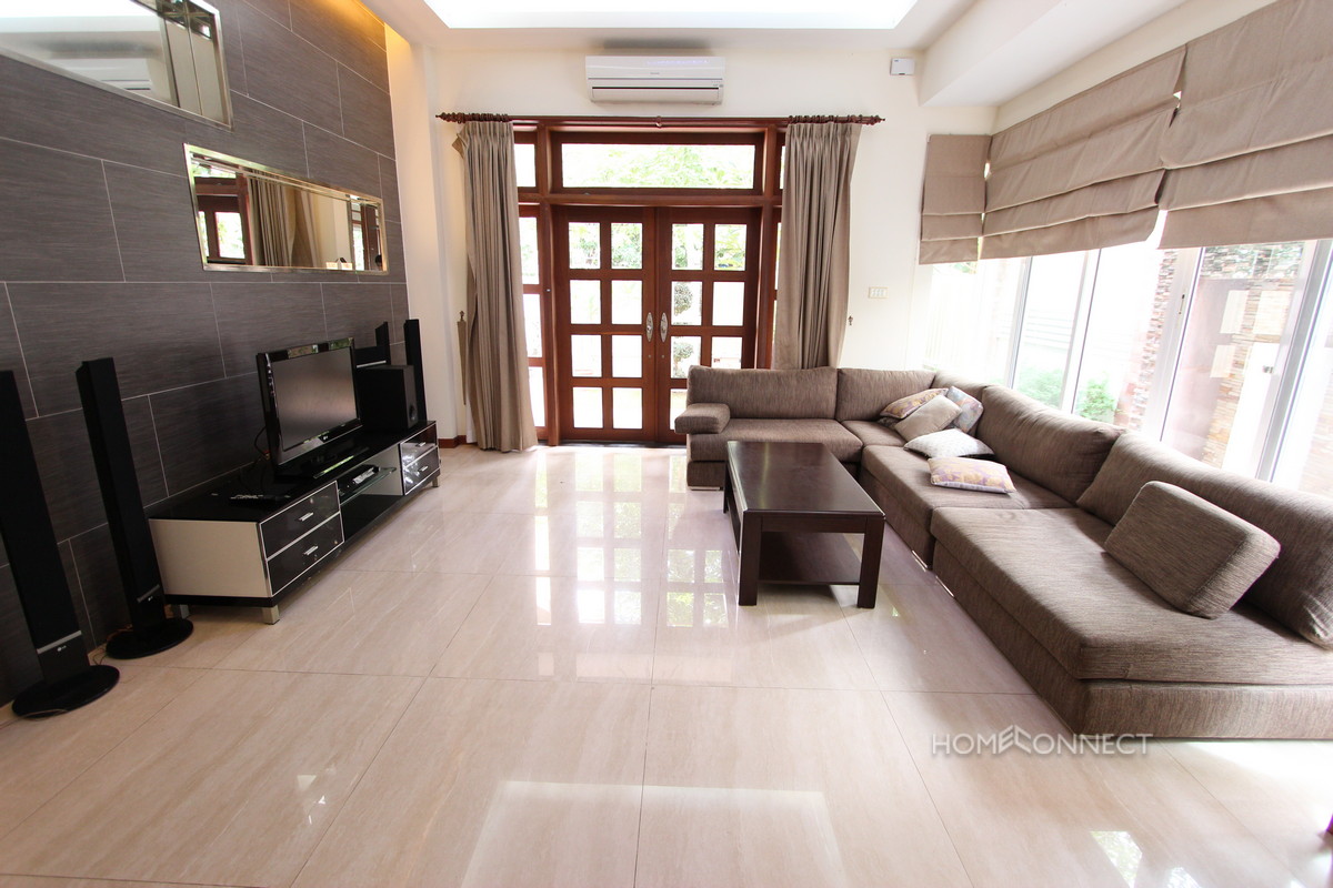 Modern 3 Bedroom Villa Located In Tonle Bassac | Phnom Penh Real Estate