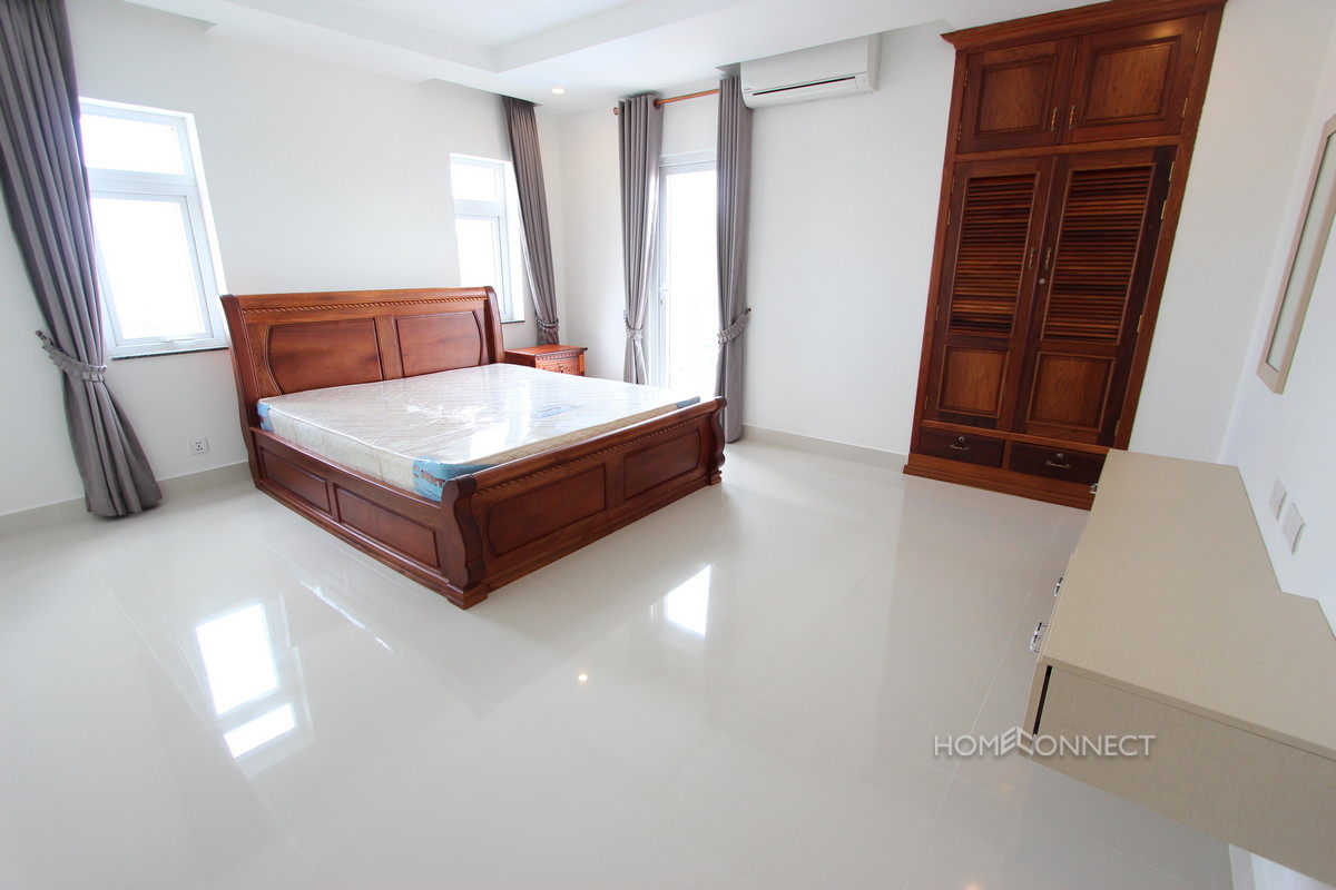 Western Style 4 Bedroom Penthouse Near Olympic Stadium | Phnom Penh Real Estate