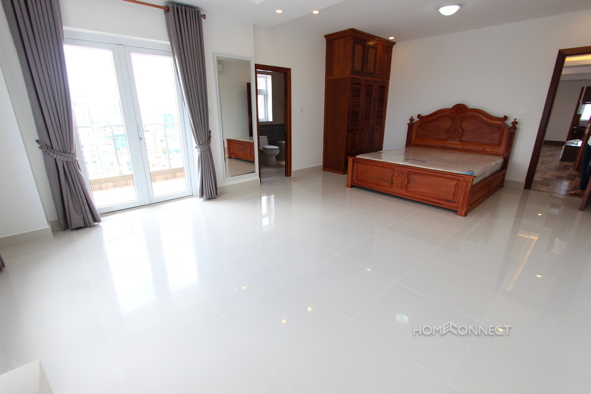 Western Style 4 Bedroom Penthouse Near Olympic Stadium | Phnom Penh Real Estate