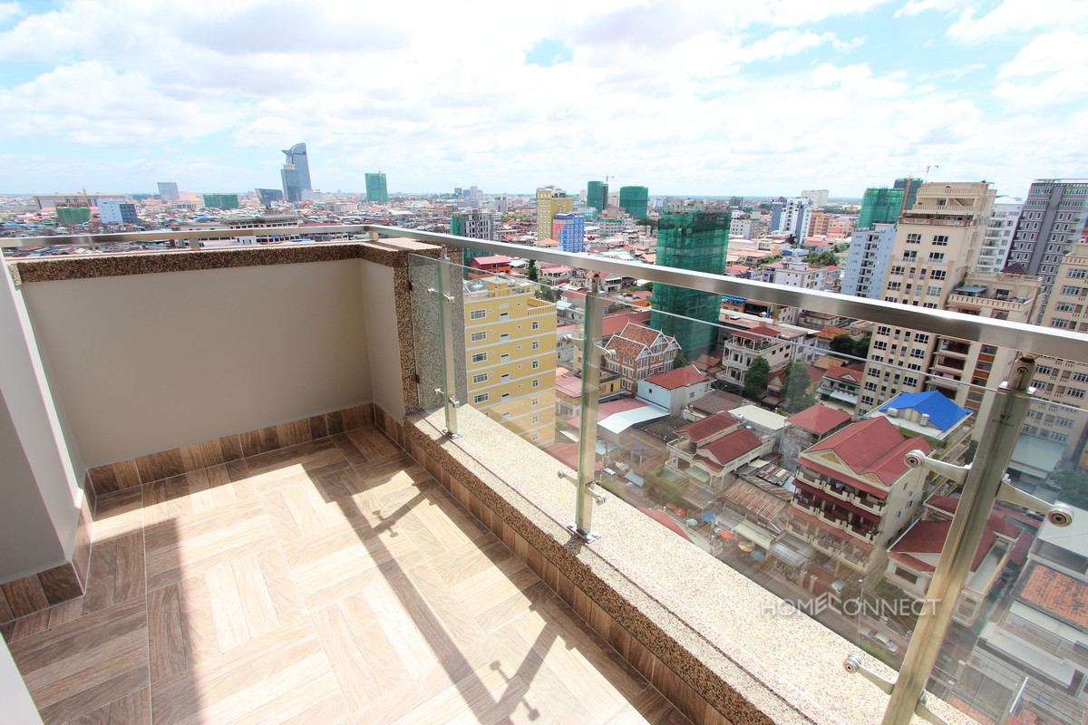 Western Style 4 Bedroom Penthouse Near Olympic Stadium | Phnom Penh Real Estate