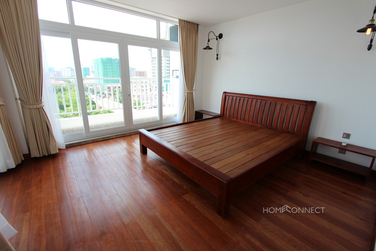 Modern Western 1 Bedroom Penthouse In BKK1 | Phnom Penh Real Estate