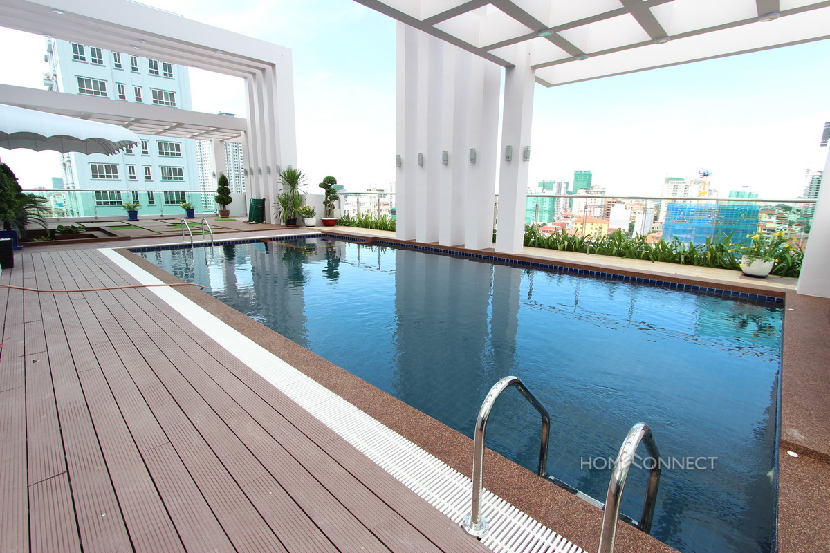 Modern 3 Bedroom Fully Serviced Apartment in BKK3 | Phnom Penh Real Estate