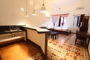 French Colonial 1 Bedroom Apartment For Rent On Riverside | Phnom Penh Real Estate