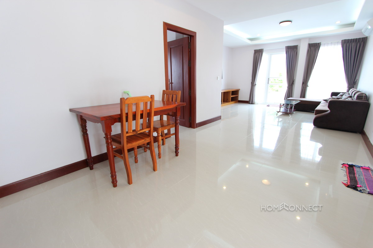 Large Terrace 1 Bedroom Apartment Near Russian Market | Phnom Penh Real Estate