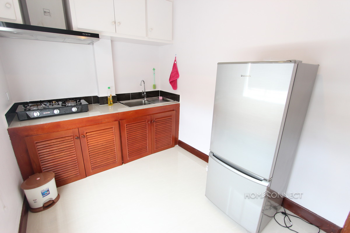 Large Terrace 1 Bedroom Apartment Near Russian Market | Phnom Penh Real Estate