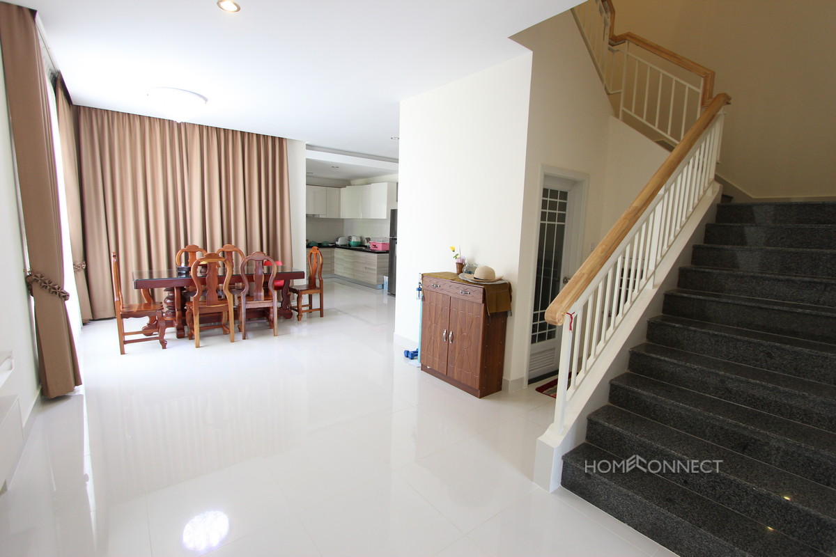 Modern 4 Bedroom Townhouse With Pool Near ISPP School | Phnom Penh Real Estate