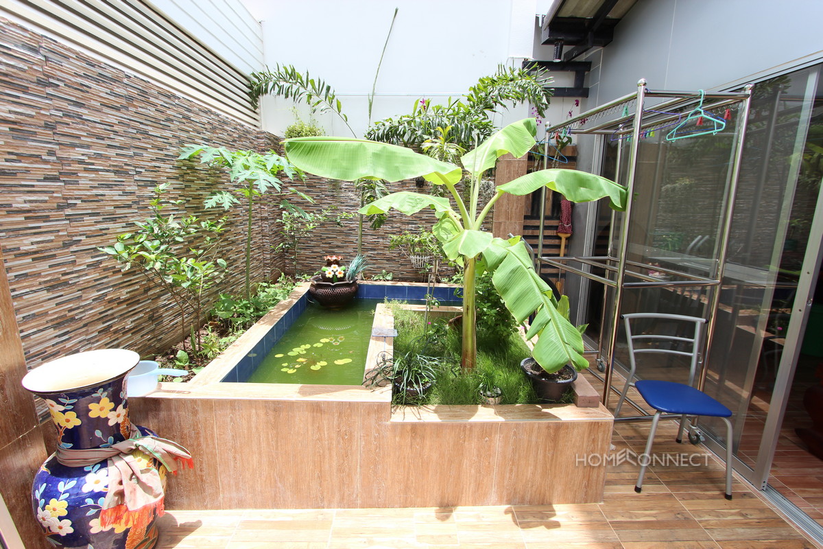 Modern 4 Bedroom Townhouse With Pool Near ISPP School | Phnom Penh Real Estate