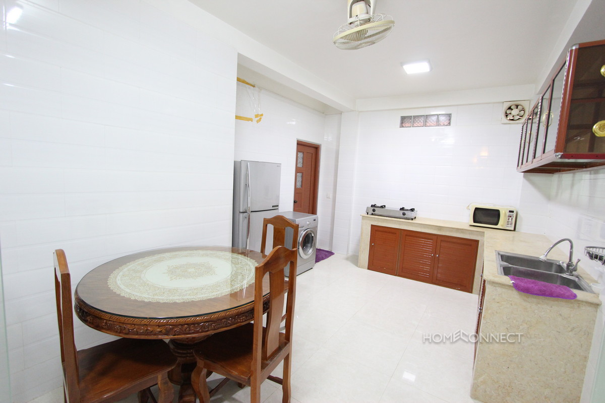 Quiet 4 Bedroom Townhouse in Tonle Bassac | Phnom Penh Real Estate