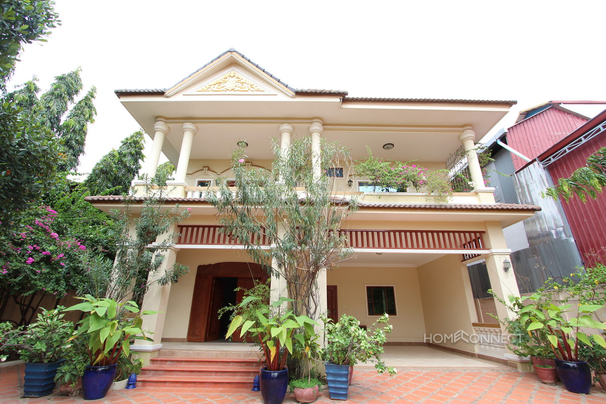 Large 4 Bedroom Villa With Large Garden In Boeung Tumpun | Phnom Penh Real Estate