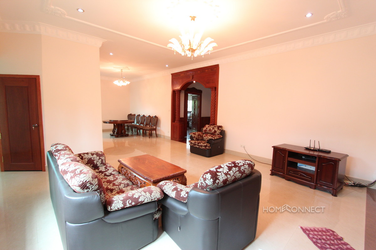 Large 4 Bedroom Villa With Large Garden In Boeung Tumpun | Phnom Penh Real Estate