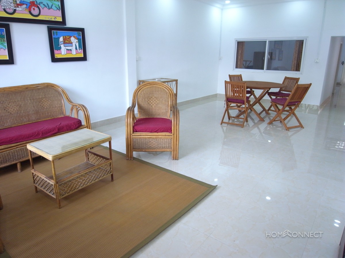 Bright And Tidy 1 Bedroom Apartment For Rent In BKK1 | Phnom Penh Real Estate