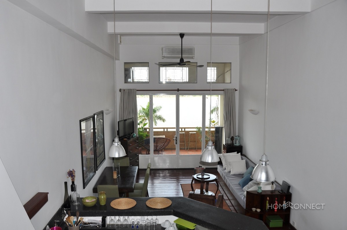 French Colonial 1 Bedroom Apartment On Riverside | Phnom Penh Real Estate