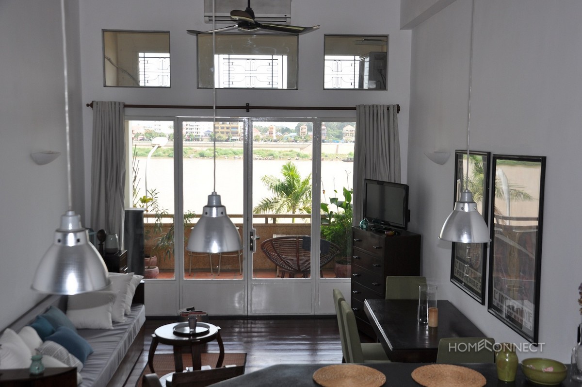 French Colonial 1 Bedroom Apartment On Riverside | Phnom Penh Real Estate
