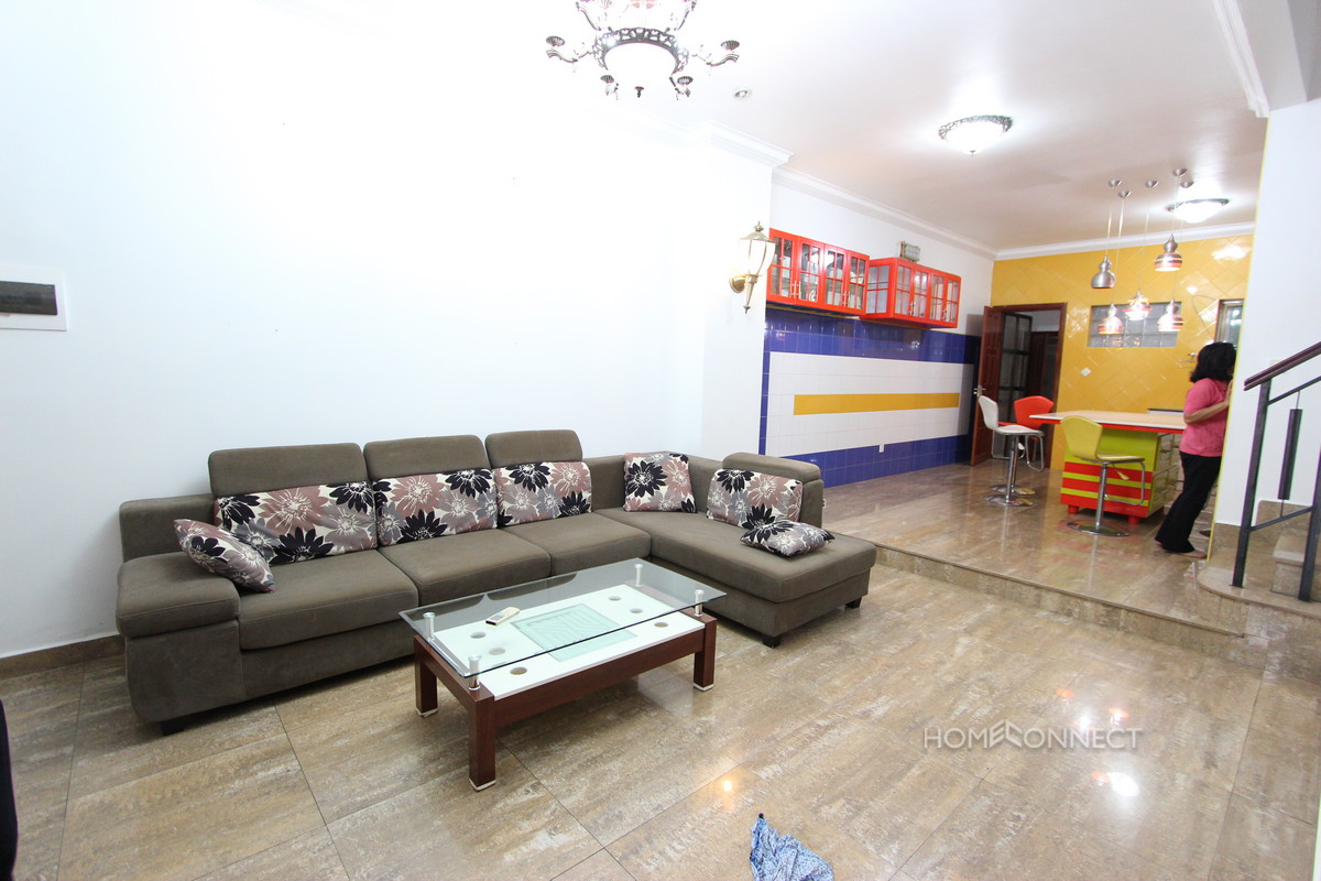 Secure Family Townhouse in Tonle Bassac | Phnom Penh Real Estate