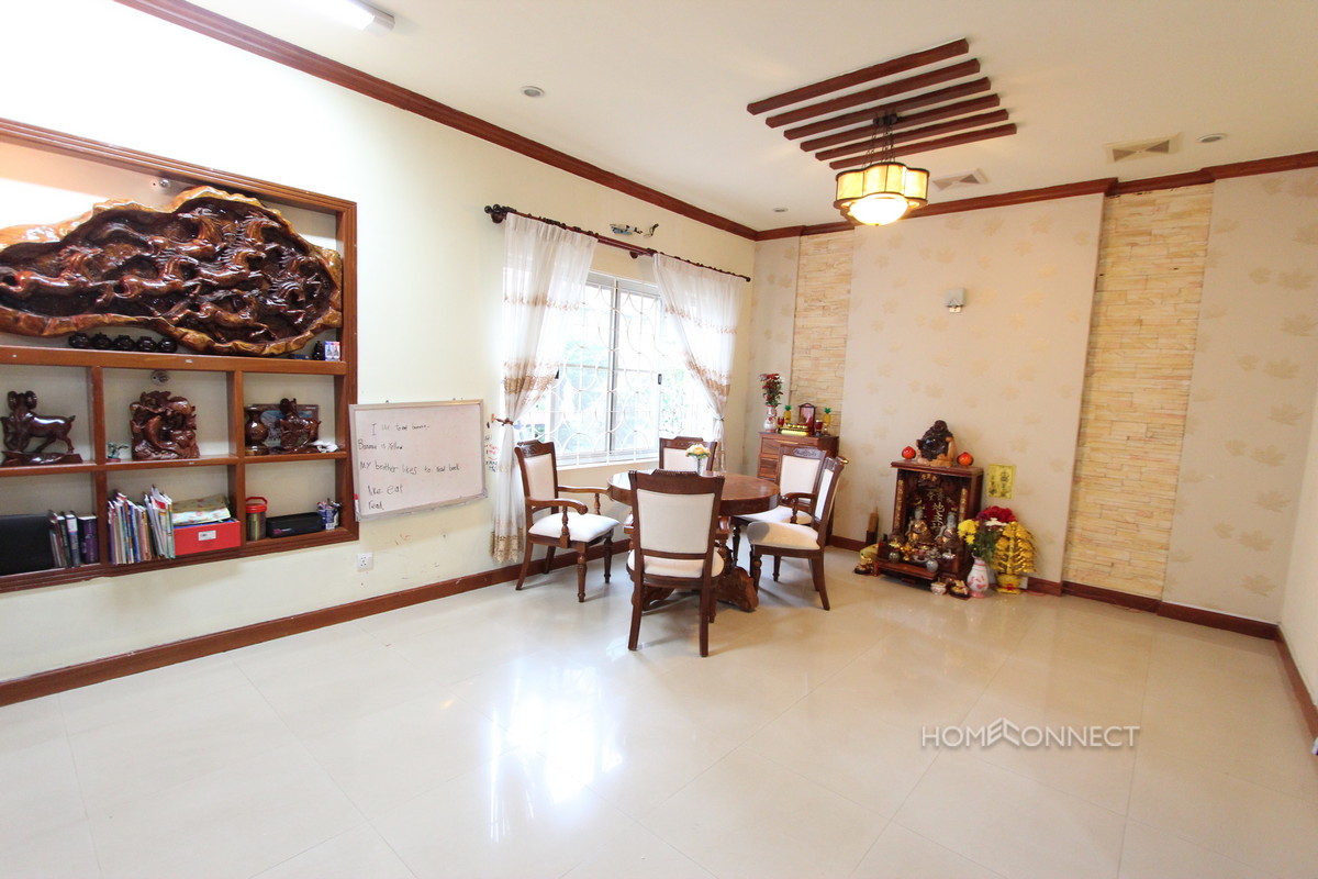 Large 5 Bedroom Villa For Rent In Tonle Bassac | Phnom Penh Real Estate