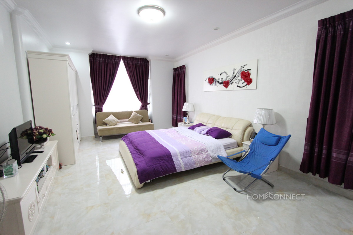 Large 5 Bedroom Villa For Rent In Tonle Bassac | Phnom Penh Real Estate