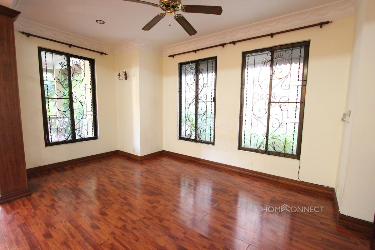 Colonial Style 4 Bedroom Villa For Rent In BKK1 | Phnom Penh Real Estate