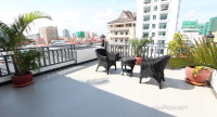 Large Terrace 2 Bedroom Apartment For Rent In BKK3 | Phnom Penh Real Estate