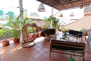 Large Terrace 3 Bedroom Apartment For Sale In BKK1 | Phnom Penh Real Estate