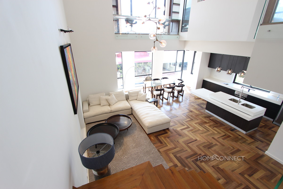 Stylish 3 Bedroom Duplex Condo in Tonle Bassac | Phnom Penh Real Estate