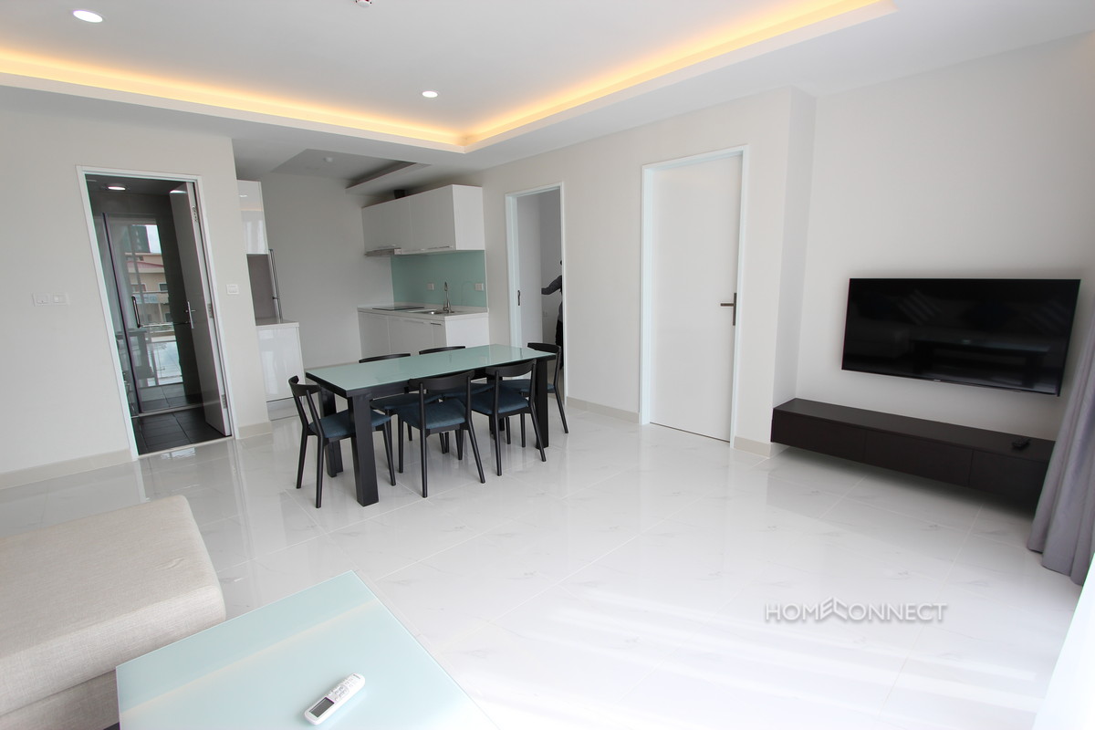 Modern Contemporary 2 Bedroom Apartment in BKK1 | Phnom Penh Real Estate