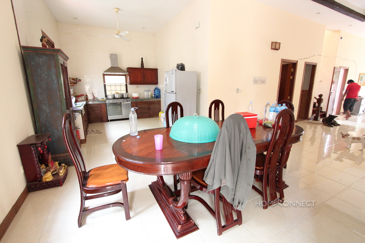 Secure 3 Bedroom Townhouse in Tonle Bassac | Phnom Penh Real Estate