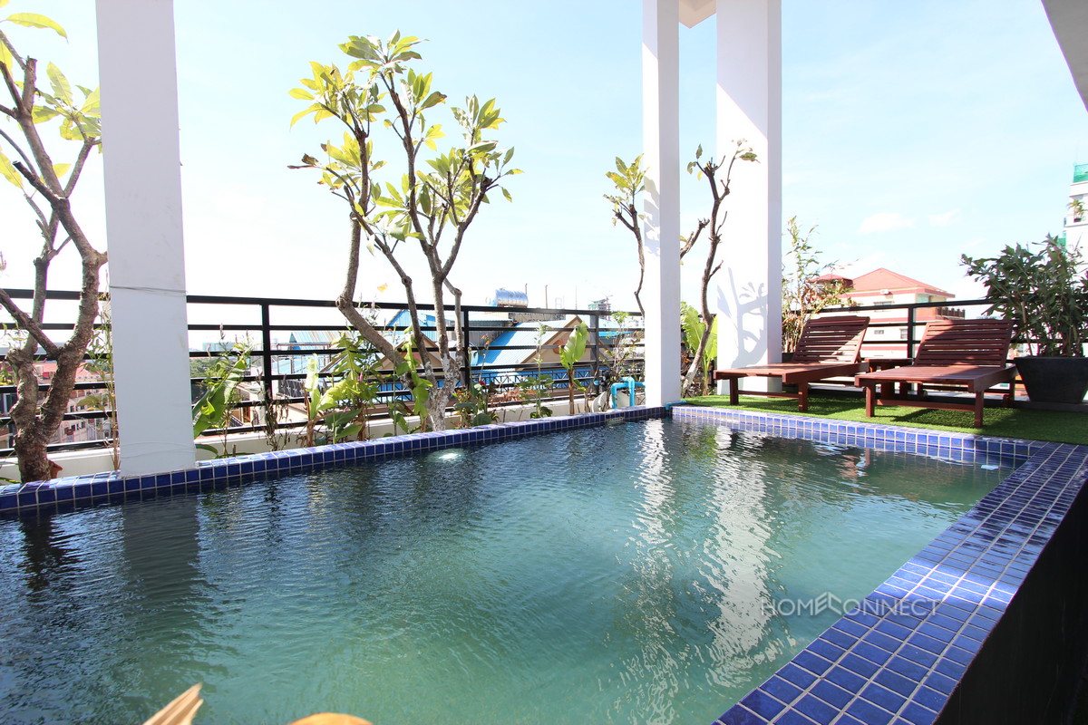 Newly Constructed 3 Bedroom Penthouse in Tonle Bassac | Phnom Penh Real Estate