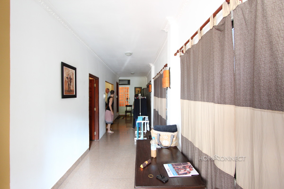 Large Terrace 1 Bedroom Apartment For Rent in BKK1 | Phnom Penh Real Estate