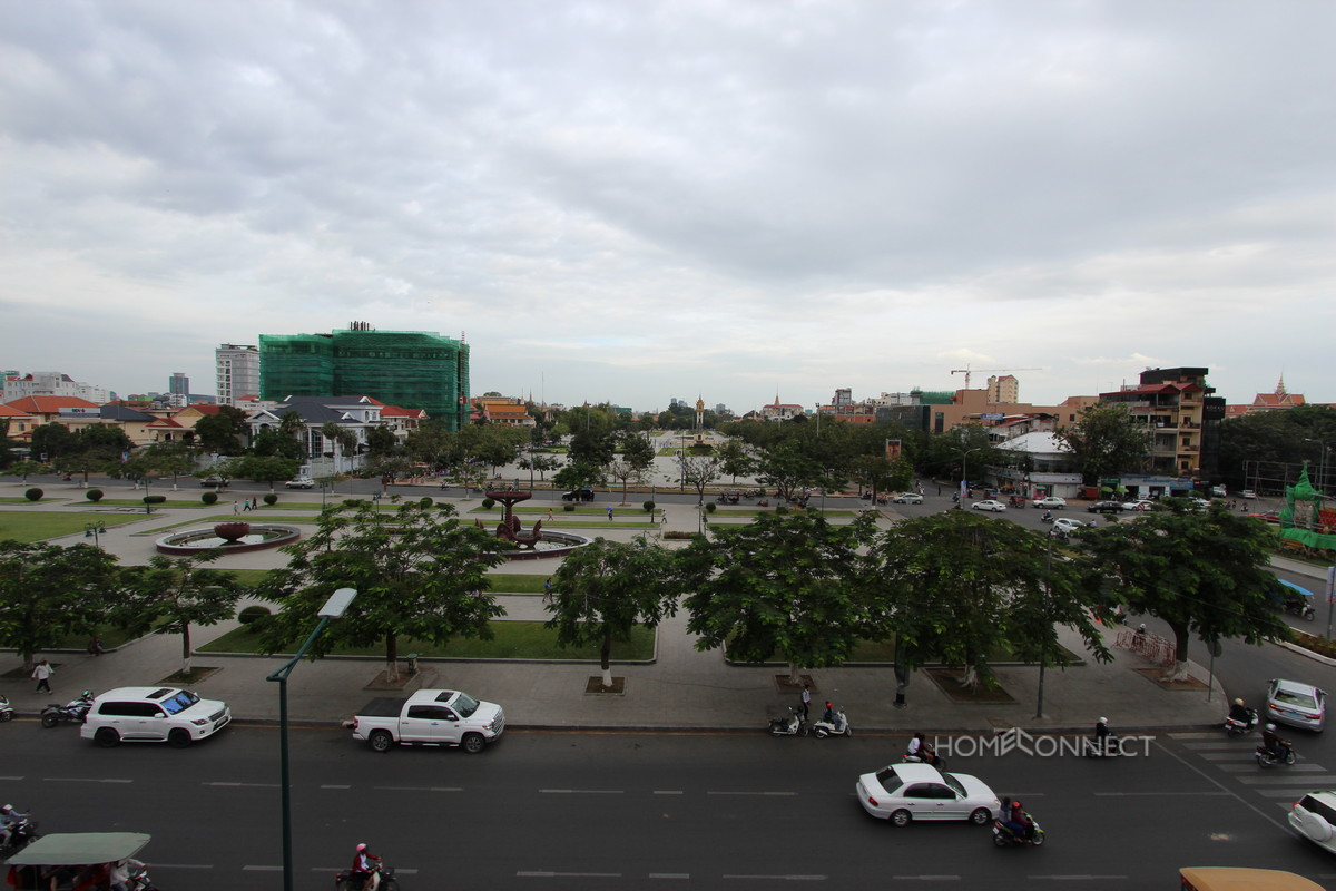 Large Private Terrace 2 Bedroom Near Independence Monument | Phnom Penh Real Estate