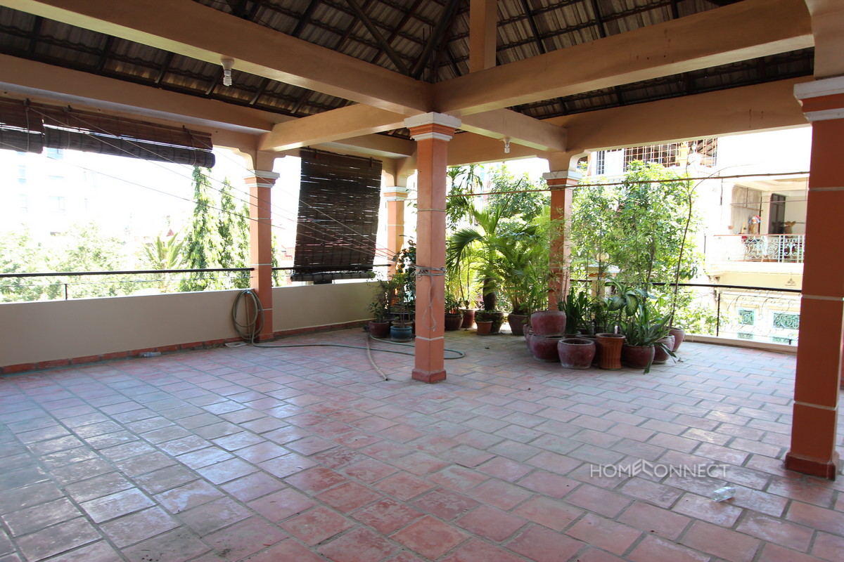 Quiet and Secure Townhouse in Tonle Bassac | Phnom Penh Real Estate