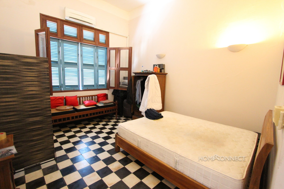 Historic French Colonial 1 Bedroom Apartment For Rent | Phnom Penh Real Estate