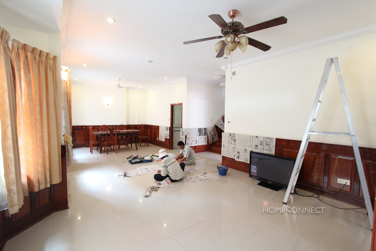 Secure 4 Bedroom Family Villa in Tonle Bassac | Phnom Penh Real Estate
