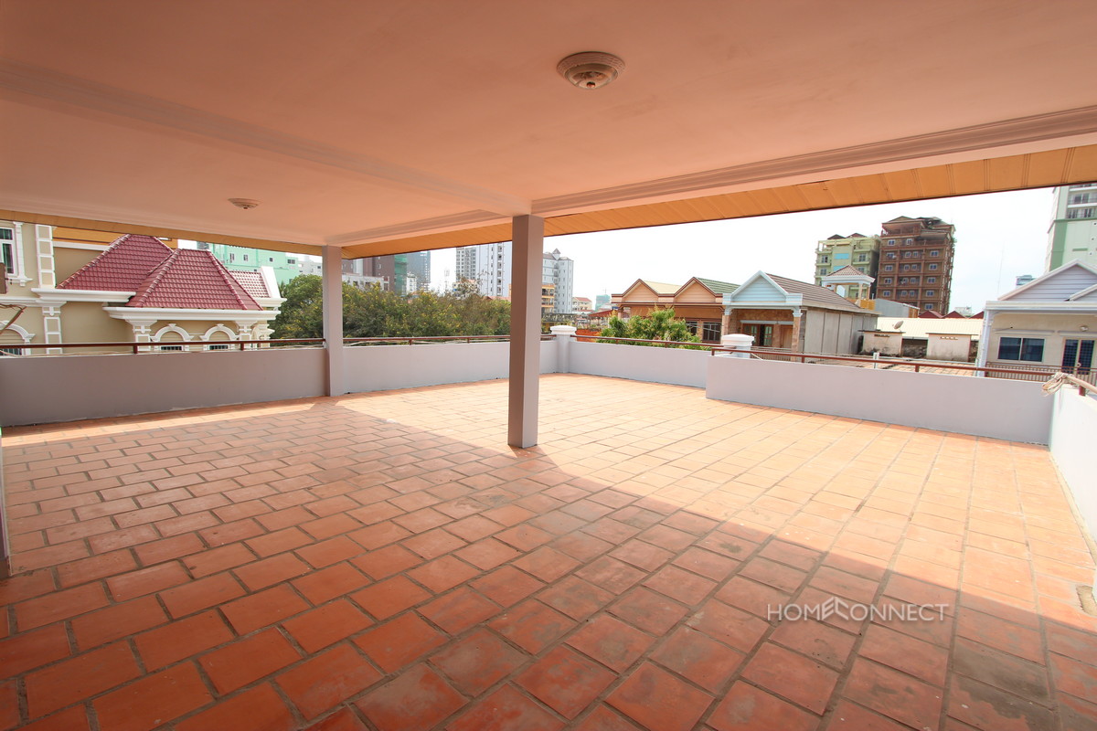 Large 6 Bedroom Townhouse in BKK2 | Phnom Penh Real Estate